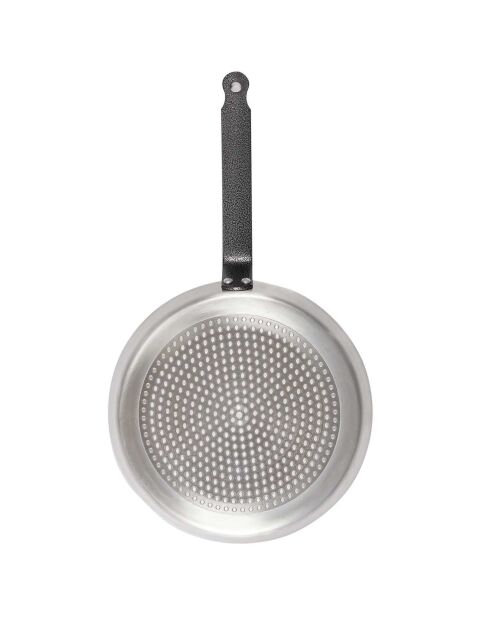 Crêpière induction argentée - 42.5x2x26 cm