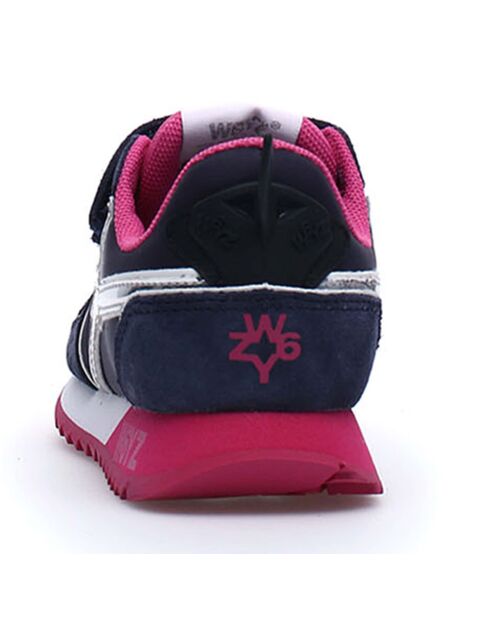 Sneakers en Cuir Jet marine