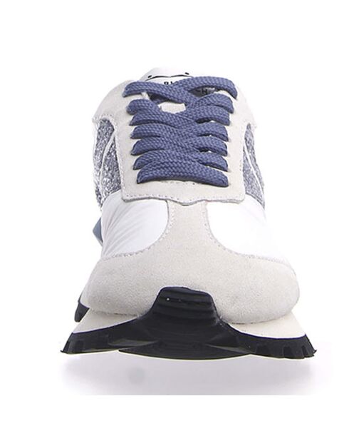 Sneakers Qwark blanc/bleu