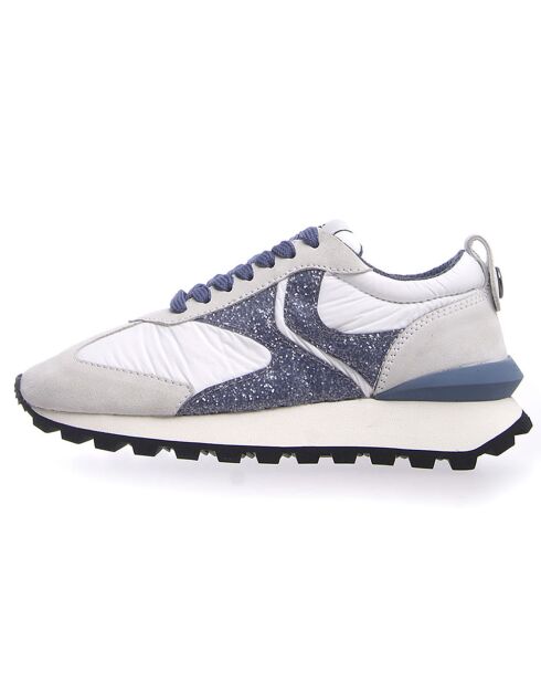 Sneakers Qwark blanc/bleu