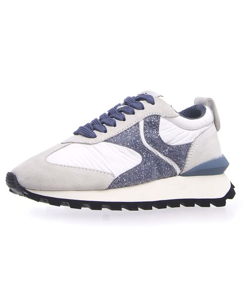 Sneakers Qwark blanc/bleu