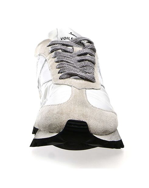 Witte leren sneakers van Qwark