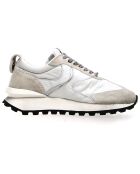 Witte leren sneakers van Qwark