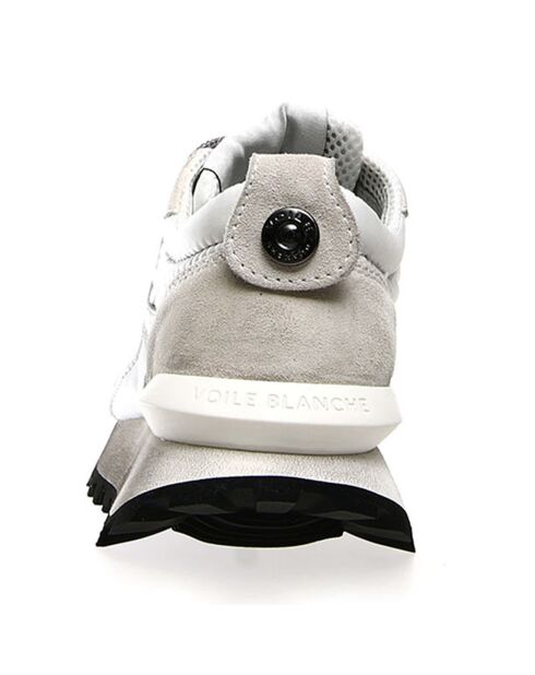 Witte leren sneakers van Qwark