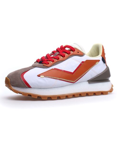 Sneakers Qwark Spur beige/orange/blanc