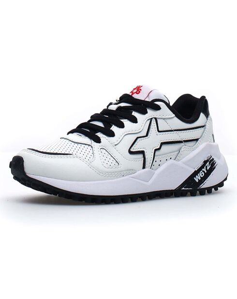 Sneakers en Cuir Wolf blanches