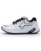 Sneakers en Cuir Wolf blanches