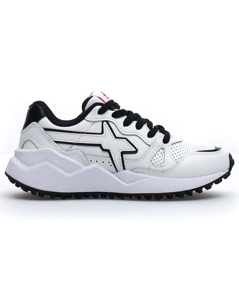 Sneakers en Cuir Wolf blanches