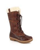 Bottes de neige Floriane chocolat