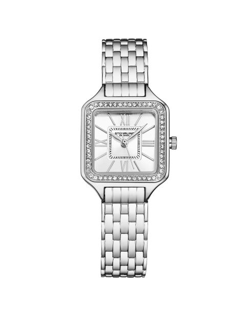 Montre Femme en Acier Quartz Symphony argentée