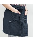 Tablier serveur Gaze de coton Gaïa minuit