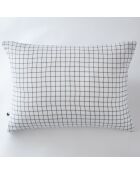 Taie d'oreiller Gaze de coton Gaïa Mix chantilly