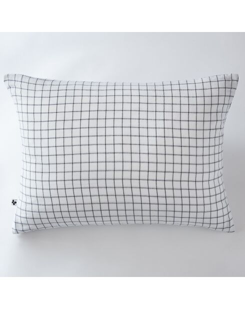 Taie d'oreiller Gaze de coton Gaïa Mix chantilly