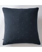 Taie d'oreiller Gaze de coton Gaïa Boho minuit
