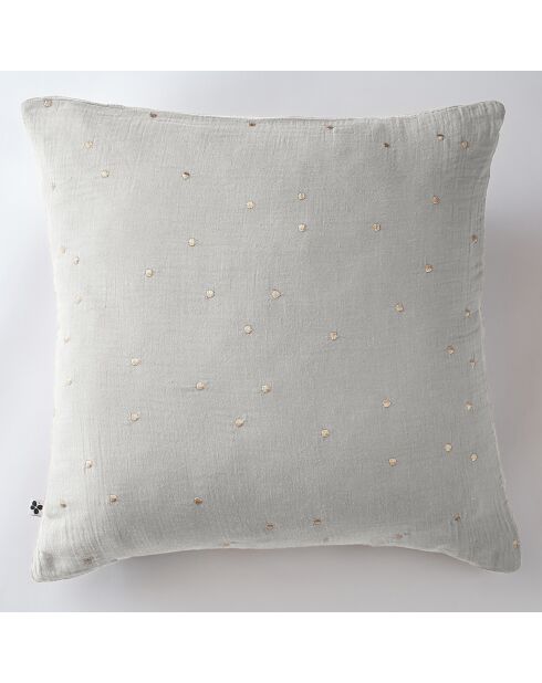 Taie d'oreiller Gaze de coton Gaïa Chic nuage
