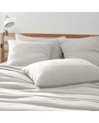 Taie d'oreiller Gaze de coton Gaïa Chic nuage