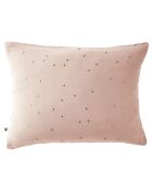 Taie d'oreiller Gaze de coton Gaïa Chic guimauve