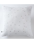 Taie d'oreiller Gaze de coton Gaïa Chic chantilly