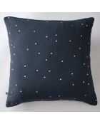 Taie d'oreiller Gaze de coton Gaïa Chic minuit
