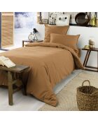 Housse de couette Flanelle Candice camel