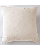 Taie d'oreiller Gaze de coton Gaïa Chic pampa