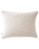 Taie d'oreiller Gaze de coton Gaïa Chic pampa