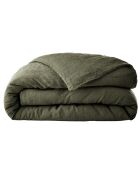 Housse de couette Lin lavé Soline thym