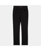 Jean en Coton stretch Scanton Used griffe brodée noir