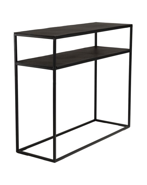 Console Jonas noire - 100.5x35x85.5 cm