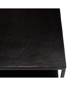 Table basse Jonas noire - 80x80x39.5 cm