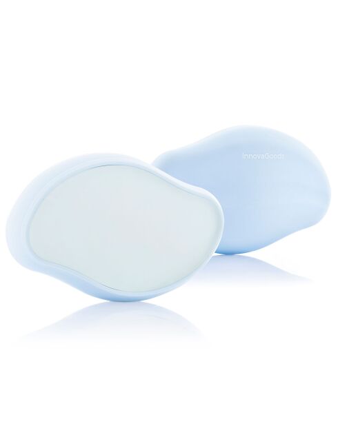 2-in-1-Epilierer mit blauer Reibung