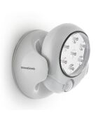 Lampe LED Lumact InnovaGoods avec détecteur de mouvement 360º blanche