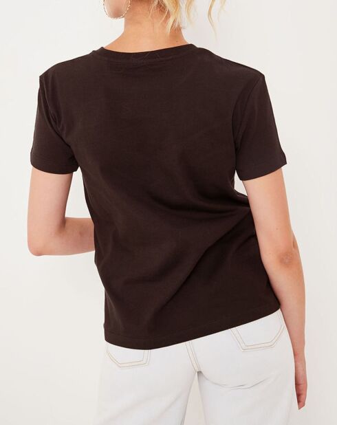 T-Shirt en Coton Florence noir