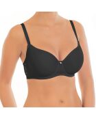 Soutien-gorge à bonnets spacer avec armatures Viktoria noir