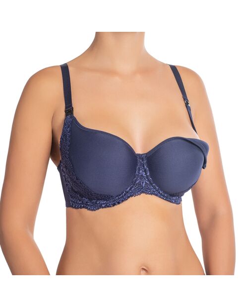 Soutien-gorge d'allaitement Viktoria bleu marine