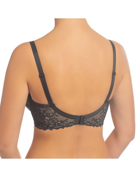 Soutien-gorge à coques spacer Valens noir
