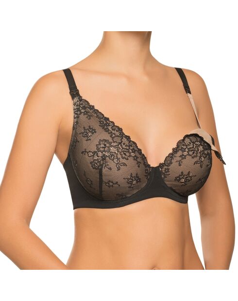 Soutien-gorge d'allaitantement Valens noir