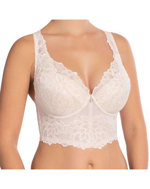 Bustier Push-Up avec armatures Catharina beige