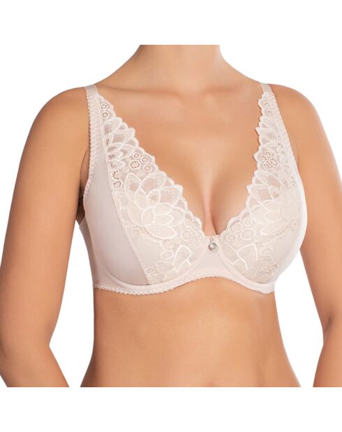 Soutien-gorge Push-Up avec armatures Catharina beige