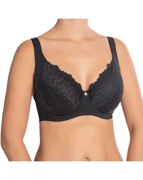 Soutien-gorge semi-coque à armatures Catharina noir