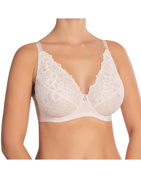 Soutien-gorge à bonnets souples avec armatures Catharina beige