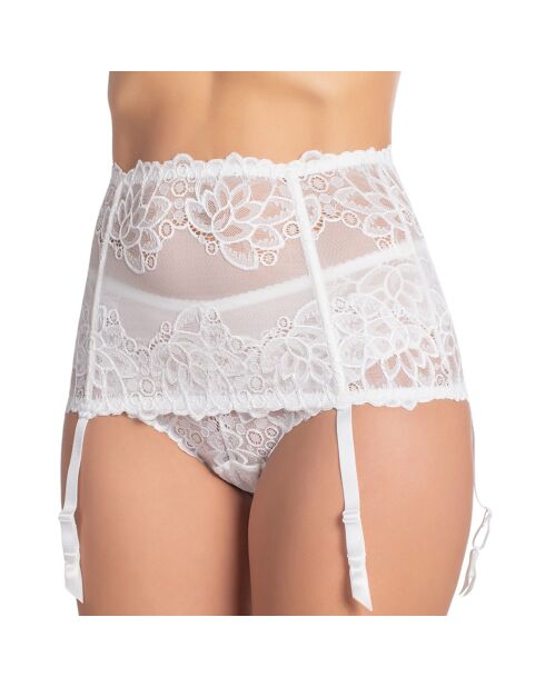 Porte-jarretelles Catharina blancs