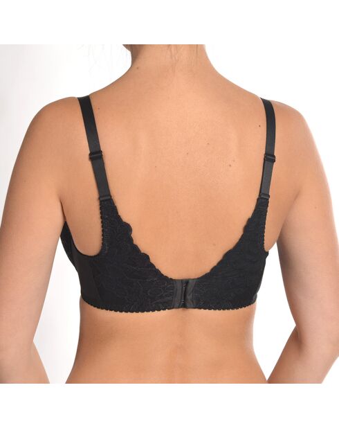 Soutien-gorge à bonnets spacer avec armatures Catharina noir