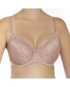 Soutien-gorge à bonnets souples avec armatures Elizabeth vieux rose