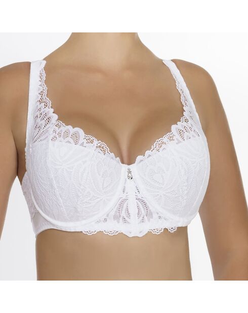 Soutien-gorge rembourré à armatures Elizabeth blanc