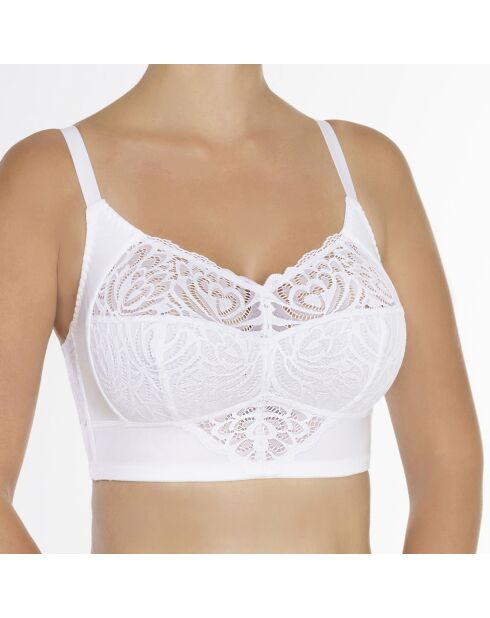 Soutien-gorge à bonnets souples Elizabeth blanc