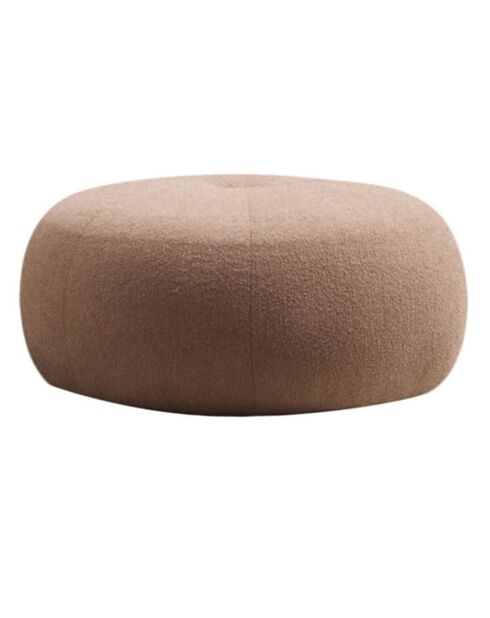 Pouf Tina cappuccino - 55x35 cm