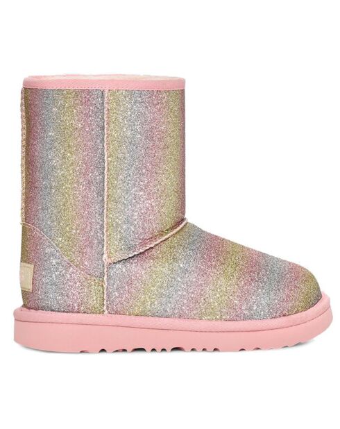 Boots fourrées Laine  Classic II Glitter multicolores