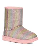 Boots fourrées Laine  Classic II Glitter multicolores