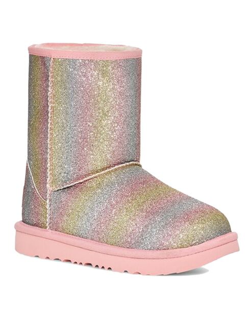 Boots fourrées Laine  Classic II Glitter multicolores